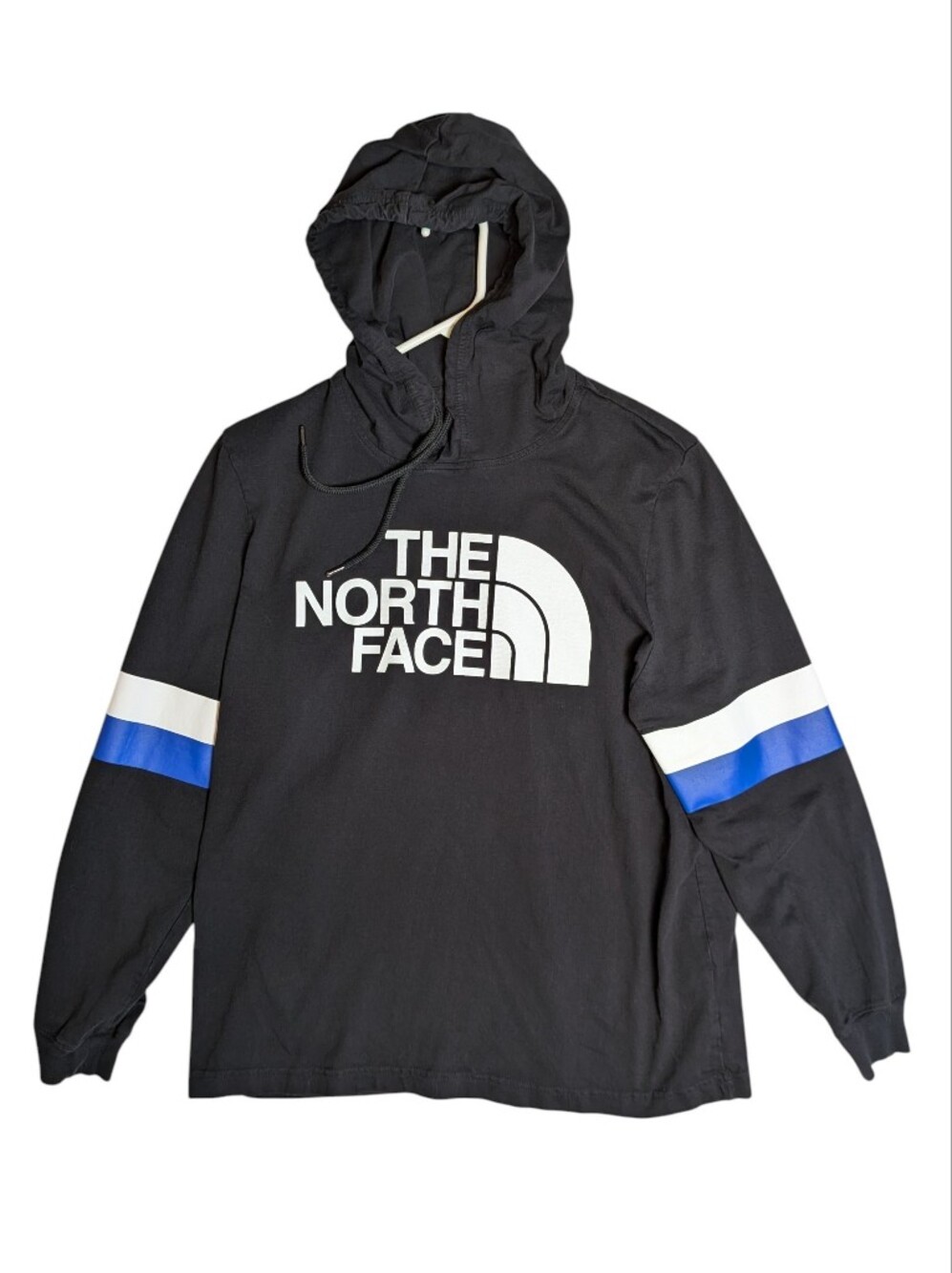 The Northface Hoodie Black with White Logo